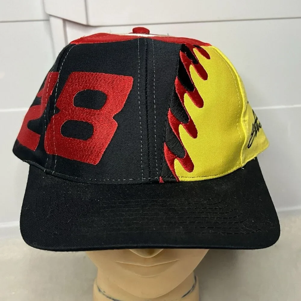VTG Ernie Irvan Sawblade Splash 28 Snapback Hat Swingster Havoline Nascar AOP